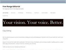 Tablet Screenshot of freerangeeditorial.com